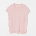【スローン/SLOANE】の14G天竺 ウールxコットン フリンジフレンチスリーブ 【HPS別注】ピンク|ID: prp329100004553367 ipo3291000000032631504