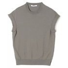 【スローン/SLOANE】の14G天竺 ウールxコットン フリンジフレンチスリーブ カーキ|ID: prp329100004553367 ipo3291000000032631506