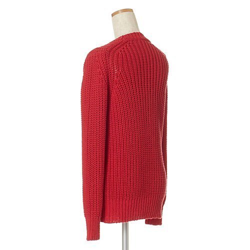 【スローン/SLOANE】の3Gコットン畦編みクルーネック 人気、トレンドファッション・服の通販 founy(ファニー) 　ファッション　Fashion　レディースファッション　Fashion for Women　ベーシック　Basic, Essential　人気　Popular, Best Seller　冬　Winter / This Winter　定番　Standard, Basic Item　春　Spring　洗える　Machine Washable　畦　Ribbed Knit　other-3|ID: prp329100004553368 ipo3291000000032631525