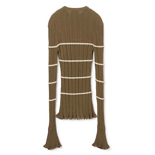 【スリーワン フィリップリム/3.1 Phillip Lim】のLS SHEER STRIPED CREWNECK PO 人気、トレンドファッション・服の通販 founy(ファニー) 　ファッション　Fashion　レディースファッション　WOMEN　2022年　2022　2022-2023秋冬・A/W　Aw/Autumn/Winter//Fw/Fall-Winter/2022-2023　シアー　Sheer　フリル　Frills　other-2|ID: prp329100004553376 ipo3291000000032183282