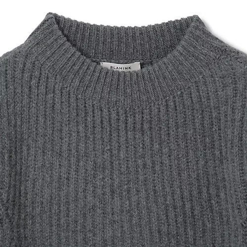 【ブラミンク/BLAMINK】のウールカシミヤ5Gクルーネックロングスリーブ 人気、トレンドファッション・服の通販 founy(ファニー) 　ファッション　Fashion　レディースファッション　Fashion for Women　2022年　2022　2022-2023秋冬・A/W　Autumn/Winter 2022–23 AW22–23　モックネック　Mock Neck, Short Turtleneck　リブニット　Rib Knit, Ribbed Knit　今季　This Season, Current Season　other-3|ID: prp329100004553380 ipo3291000000032704366