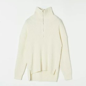 【スローン/SLOANE】 【HPS別注】ハーフZIPリブニット人気、トレンドファッション・服の通販 founy(ファニー) ファッション Fashion レディースファッション WOMEN トップス・カットソー Tops/Tshirt ニット Knit Tops ジップ Zip タートルネック Turtleneck ハーフ Half フェイス Face マフラー Scarf リブニット Rib Knit 別注 Special Order |ID:prp329100004553381