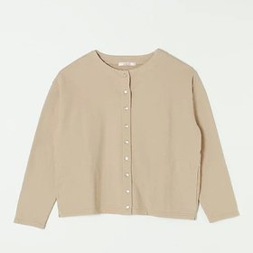【ファブリケ アン プラネ テール/FABRIQUE en planete terre】のクルースナップカーディガン 人気、トレンドファッション・服の通販 founy(ファニー) ファッション Fashion レディースファッション Ladies' Fashion Online トップス・カットソー Tops/Tshirt カーディガン Cardigans スウェット Sweat 定番 Standard 洗える Washable |ID:prp329100004553382