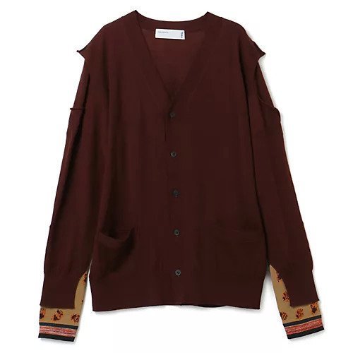 【トーガ/TOGA】のHigh gauge knit cardigan インテリア・キッズ・メンズ・レディースファッション・服の通販 founy(ファニー) 　ファッション　Fashion　レディースファッション　WOMEN　トップス・カットソー　Tops/Tshirt　ニット　Knit Tops　カーディガン　Cardigans　2023年　2023　2023-2024秋冬・A/W　Aw/Autumn/Winter//Fw/Fall-Winter/2023-2024　カーディガン　Cardigan　ベーシック　Basic　dark red|ID: prp329100004553386 ipo3291000000032183323