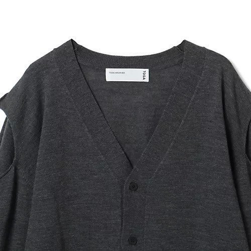 【トーガ/TOGA】のHigh gauge knit cardigan 人気、トレンドファッション・服の通販 founy(ファニー) 　ファッション　Fashion　レディースファッション　WOMEN　トップス・カットソー　Tops/Tshirt　ニット　Knit Tops　カーディガン　Cardigans　2023年　2023　2023-2024秋冬・A/W　Aw/Autumn/Winter//Fw/Fall-Winter/2023-2024　カーディガン　Cardigan　ベーシック　Basic　other-3|ID: prp329100004553386 ipo3291000000032183325