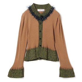【トーガ プルラ/TOGA PULLA】のWide rib knit cardigan 人気、トレンドファッション・服の通販 founy(ファニー) ファッション Fashion レディースファッション WOMEN トップス・カットソー Tops/Tshirt ニット Knit Tops カーディガン Cardigans 2024年 2024 2024春夏・S/S Ss,Spring/Summer,2024 カーディガン Cardigan ストレッチ Stretch ワイドリブ Wide Rib エレガント 上品 Elegant |ID:prp329100004553391