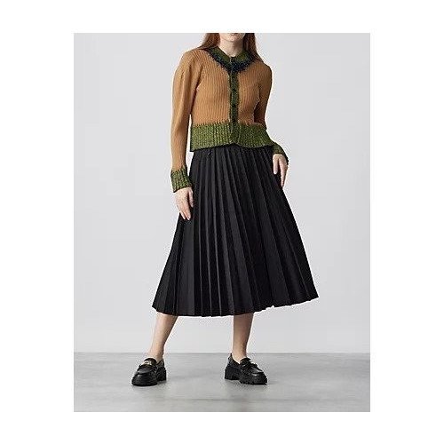【トーガ プルラ/TOGA PULLA】のWide rib knit cardigan 人気、トレンドファッション・服の通販 founy(ファニー) 　ファッション　Fashion　レディースファッション　Fashion for Women　トップス・カットソー　Cut & Sew Tops　ニット　Knit Tops & Sweaters　カーディガン・羽織り　Layered Style Cardigans　2024年　2024　2024春夏・S/S　Spring/Summer 2024 SS24　カーディガン　Cardigan, Knitwear　ストレッチ　Stretch, Stretchy Fabric　ワイドリブ　Wide Rib, Wide Ribbed Knit　エレガント 上品　Elegant　other-2|ID: prp329100004553391 ipo3291000000033512370
