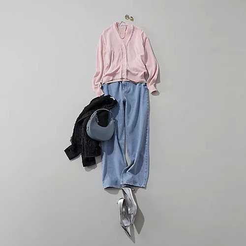 【スローン/SLOANE】の14G天竺 ウールxコットン フリンジVネックカーディガン 人気、トレンドファッション・服の通販 founy(ファニー) 　ファッション　Fashion　レディースファッション　Fashion for Women　トップス・カットソー　Cut & Sew Tops　カーディガン・羽織り　Layered Style Cardigans　Vネックトップス　V-Neck Tops / V-Cut Neckline Shirts　カーディガン　Cardigan, Knitwear　フリンジ　Fringe, Tassel　ベビー　Baby, Babywear　エレガント 上品　Elegant　別注　Limited Edition, Custom Order　春　Spring　other-2|ID: prp329100004553393 ipo3291000000034910157