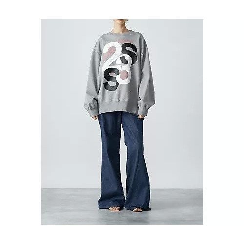 【カラー/kolor】のスウェット 人気、トレンドファッション・服の通販 founy(ファニー) 　ファッション　Fashion　レディースファッション　WOMEN　トップス・カットソー　Tops/Tshirt　パーカ　Sweats　スウェット　Sweat　2023年　2023　2023春夏・S/S　Ss,Spring/Summer,2023　スウェット　Sweat　バランス　Balance　フロント　Front　プリント　Print　other-2|ID: prp329100004553403 ipo3291000000032351176