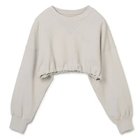 【ジェーンスミス/JANE SMITH】のSHORT CREW NECK SWEAT SHIRT ライトベージュ|ID: prp329100004553404 ipo3291000000032351191