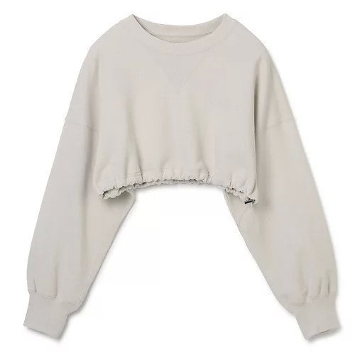 【ジェーンスミス/JANE SMITH】のSHORT CREW NECK SWEAT SHIRT インテリア・キッズ・メンズ・レディースファッション・服の通販 founy(ファニー) 　ファッション　Fashion　レディースファッション　Fashion for Women　トップス・カットソー　Cut & Sew Tops　シャツ・ブラウス・オフィスカジュアル　Elegant Blouses & Button-Ups　レディースパーカー・カジュアルフーディー　Casual Hoodies & Sweatshirts　ロングTシャツ・Tシャツ　Longline T-Shirts & Tees　スウェット・クルーネックトップス　Sweatshirts & Crewnecks / Relaxed Fit Sweat Tops　おすすめ　Recommended / Our Picks　ショート　Short, Short Length　洗える　Machine Washable　ライトベージュ|ID: prp329100004553404 ipo3291000000032631927