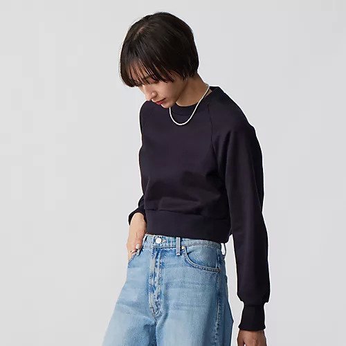 【チノ/CINOH】のHELENE SWEAT PULLOVER インテリア・キッズ・メンズ・レディースファッション・服の通販 founy(ファニー) 　ファッション　Fashion　レディースファッション　WOMEN　トップス・カットソー　Tops/Tshirt　パーカ　Sweats　プルオーバー　Pullover　スウェット　Sweat　ショート　Short　ストライプ　Stripe　スリット　Slit　NAVY|ID: prp329100004553410 ipo3291000000032183443