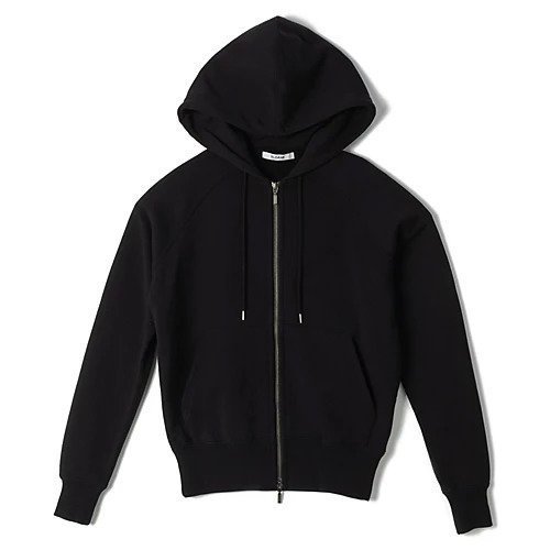 【スローン/SLOANE】のカリフォルニアコットン裏毛 スウェットパーカ インテリア・キッズ・メンズ・レディースファッション・服の通販 founy(ファニー) 　ファッション　Fashion　レディースファッション　WOMEN　トップス・カットソー　Tops/Tshirt　パーカ　Sweats　スウェット　Sweat　カリフォルニア　California　スリーブ　Sleeve　ブラック|ID: prp329100004553414 ipo3291000000032183461