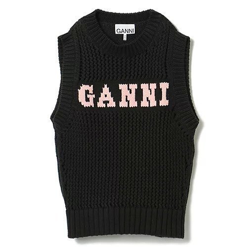 【ガニー/GANNI】のCotton Rope Vest インテリア・キッズ・メンズ・レディースファッション・服の通販 founy(ファニー) https://founy.com/ ファッション Fashion レディースファッション WOMEN アウター Coat Outerwear トップス・カットソー Tops/Tshirt ベスト/ジレ Gilets/Vests 2023年 2023 2023-2024秋冬・A/W Aw/Autumn/Winter//Fw/Fall-Winter/2023-2024 ベスト Vest ルーズ Loose 洗える Washable |ID: prp329100004553416 ipo3291000000032183469