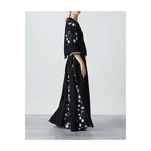 【マラミュート/MALAMUTE】のajisai flower gynoid flare skirt 人気、トレンドファッション・服の通販 founy(ファニー) 　ファッション　Fashion　レディースファッション　Fashion for Women　スカート　Skirts　2023年　2023　2023春夏・S/S　Spring/Summer 2023 SS23　エレガント 上品　Elegant　ジャカード／ジャガード　Jacquard, Woven Pattern　テクスチャー　Texture, Textured Fabric　モチーフ　Motif, Design Theme　洗える　Machine Washable　other-3|ID: prp329100004553427 ipo3291000000033512604