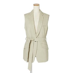 【ラグ & ボーン/rag & bone】のリネン混ジレ 人気、トレンドファッション・服の通販 founy(ファニー) ファッション Fashion レディースファッション WOMEN アウター Coat Outerwear トップス・カットソー Tops/Tshirt ベスト/ジレ Gilets/Vests テーラード Tailored フォルム Form リネン Linen 今季 This Season |ID:prp329100004553441
