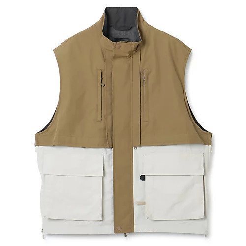 【ダイワ ピアサーティナイン/DAIWA PIER39】のW s TECH LOGGER MOUNTAIN VEST インテリア・キッズ・メンズ・レディースファッション・服の通販 founy(ファニー) 　ファッション　Fashion　レディースファッション　WOMEN　アウター　Coat Outerwear　トップス・カットソー　Tops/Tshirt　ベスト/ジレ　Gilets/Vests　スタンド　Stand　ベスト　Vest　ポケット　Pocket　ワーク　Work　洗える　Washable　D.BEIGE|ID: prp329100004553442 ipo3291000000032183596