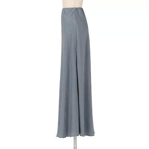 【エムセブンデイズ/M7days】のサテン裾フレアスカート 人気、トレンドファッション・服の通販 founy(ファニー) 　ファッション　Fashion　レディースファッション　WOMEN　スカート　Skirt　Aライン/フレアスカート　Flared A-Line Skirts　サテン　Satin　バランス　Balance　ビッグ　Big　フレア　Flare　ベーシック　Basic　洗える　Washable　other-3|ID: prp329100004553444 ipo3291000000032183607