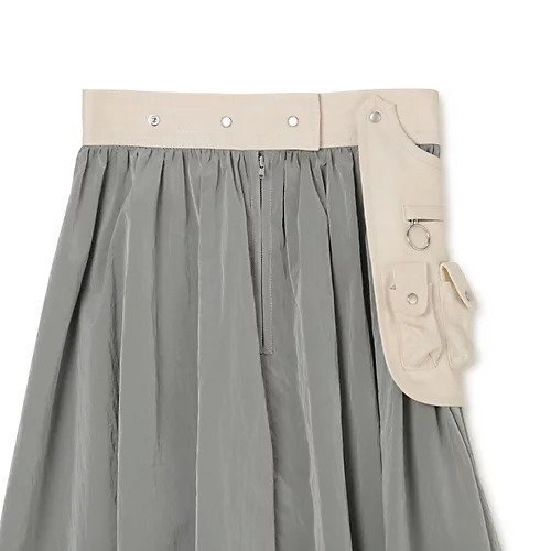 【アーリ/EARIH】のLIMONTA POCKET BELT SKIRT 人気、トレンドファッション・服の通販 founy(ファニー) 　ファッション　Fashion　レディースファッション　Fashion for Women　スカート　Skirts　シンプル　Simple, Minimal　フレア　Flare, Flared　ポケット　Pocket, Pocket Detail　ミックス　Mix, Mixed Style　ロング　Long, Long-Length　洗える　Machine Washable　other-3|ID: prp329100004553450 ipo3291000000032632187
