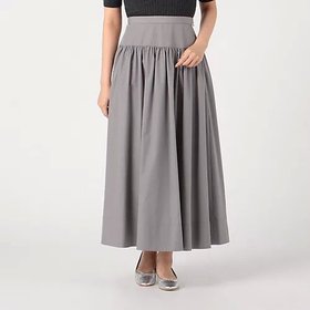 【トゥエルブクローゼット/12closet】 【洗える】切替えコットン ギャザースカート人気、トレンドファッション・服の通販 founy(ファニー) ファッション Fashion レディースファッション WOMEN スカート Skirt ギャザー Gather フェミニン Feminine 洗える Washable |ID:prp329100004553455