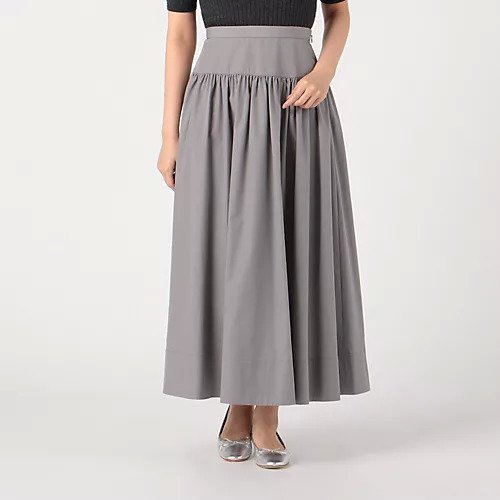 【トゥエルブクローゼット/12closet】の【洗える】切替えコットン ギャザースカート 人気、トレンドファッション・服の通販 founy(ファニー) 　ファッション　Fashion　レディースファッション　WOMEN　スカート　Skirt　ギャザー　Gather　フェミニン　Feminine　洗える　Washable　 other-1|ID: prp329100004553455 ipo3291000000032183653
