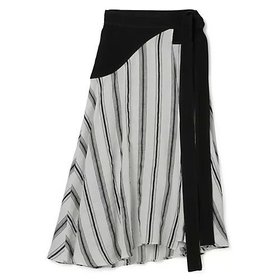 【ウェールズ ボナー/WALES BONNER】のDEPARA WRAP SKIRT 人気、トレンドファッション・服の通販 founy(ファニー) ファッション Fashion レディースファッション Ladies' Fashion Online スカート Skirt 2022年 2022 2022 春夏 S/S Ss,Spring/Summer,2022 ストライプ Stripe スマート Smart リゾート Resort リボン Ribbon |ID:prp329100004553472
