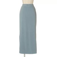 【徳原文子/Fumiko Tokuhara】のカットソーIラインスカート 人気、トレンドファッション・服の通販 founy(ファニー) ファッション Fashion レディースファッション WOMEN スカート Skirt カットソー Cut And Sew ストレート Straight スリット Slit バランス Balance フロント Front 別注 Special Order 洗える Washable |ID:prp329100004553477