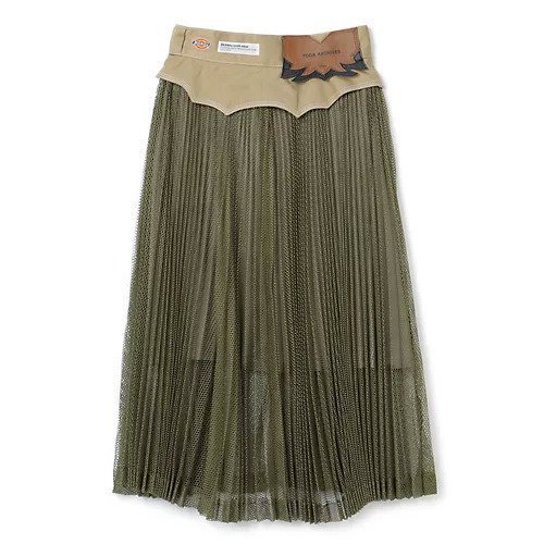 【トーガアルシーヴ/TOGA ARCHIVES】のPleated skirt Dickies SP 人気、トレンドファッション・服の通販 founy(ファニー) 　ファッション　Fashion　レディースファッション　WOMEN　スカート　Skirt　プリーツスカート　Pleated Skirts　コラボ　Collaboration　プリーツ　Pleats　ミックス　Mix　メッシュ　Mesh　other-2|ID: prp329100004553478 ipo3291000000032351824