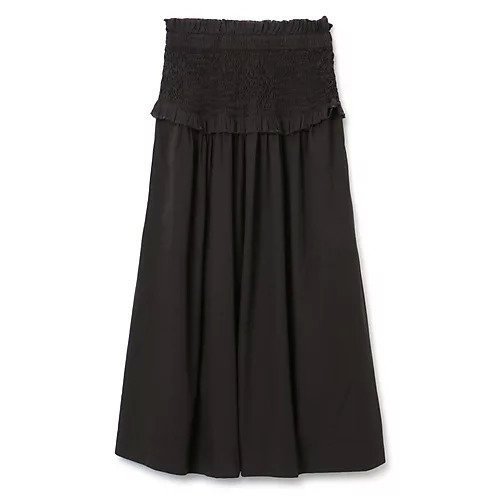【シー ニューヨーク/Sea NEW YORK】のCasey Hand Smocked Skirt (D2) インテリア・キッズ・メンズ・レディースファッション・服の通販 founy(ファニー) 　ファッション　Fashion　レディースファッション　WOMEN　スカート　Skirt　2023年　2023　2023春夏・S/S　Ss,Spring/Summer,2023　ギャザー　Gather　チェック　Check　フリル　Frills　ロング　Long　Brown|ID: prp329100004553489 ipo3291000000032183807
