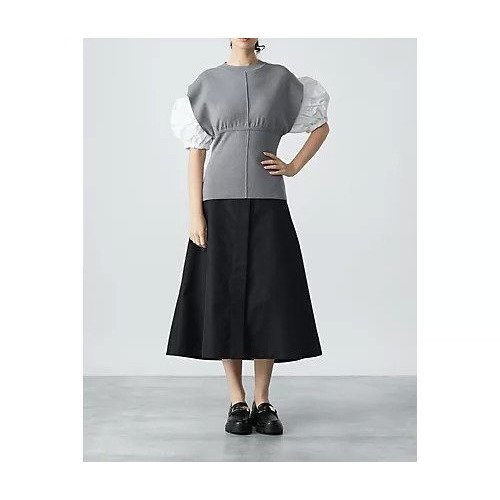 【スタジオ ニコルソン/STUDIO NICHOLSON】のPANELLED SKIRT WITH FRONT VENT 人気、トレンドファッション・服の通販 founy(ファニー) 　ファッション　Fashion　レディースファッション　WOMEN　スカート　Skirt　2023年　2023　2023春夏・S/S　Ss,Spring/Summer,2023　ショート　Short　ビジネス 仕事 通勤　Business　other-3|ID: prp329100004553490 ipo3291000000032351410