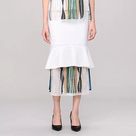 【アンスリード/UN3D】のTORSION RACE SK 人気、トレンドファッション・服の通販 founy(ファニー) ファッション Fashion レディースファッション Ladies' Fashion Online スカート Skirt カラフル Colorful コンビ Combination フリル Frills マーメイド Mermaid メッシュ Mesh リボン Ribbon レース Race ロング Long |ID:prp329100004553492