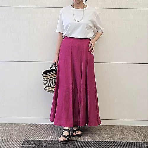 【エムセブンデイズ/M7days】のさらふわマキシスカート 人気、トレンドファッション・服の通販 founy(ファニー) 　ファッション　Fashion　レディースファッション　WOMEN　スカート　Skirt　マキシ　Maxi　洗える　Washable　other-3|ID: prp329100004553495 ipo3291000000032183834