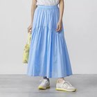 【スリー ドッツ/three dots】のtiered skirt lt blue|ID: prp329100004553508 ipo3291000000032632362