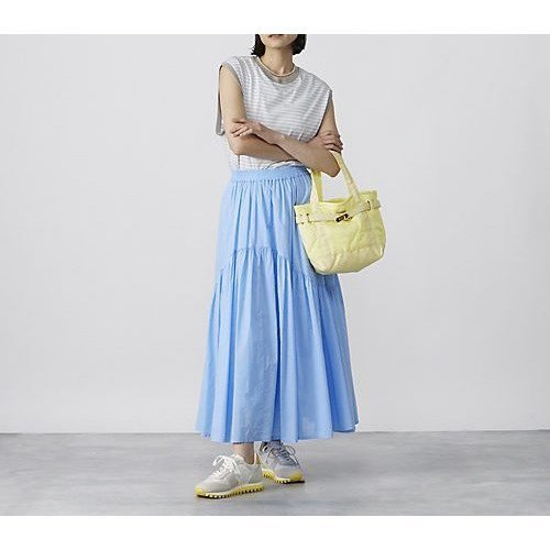 【スリー ドッツ/three dots】のtiered skirt 人気、トレンドファッション・服の通販 founy(ファニー) 　ファッション　Fashion　レディースファッション　Fashion for Women　スカート　Skirts　ティアードスカート　Tiered Skirts　ギャザー　Gathered, Ruffled　フレア　Flare, Flared　ロング　Long, Long-Length　other-2|ID: prp329100004553508 ipo3291000000032632363