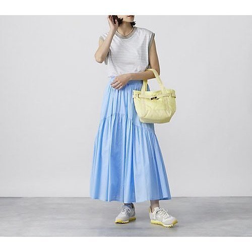 【スリー ドッツ/three dots】のtiered skirt 人気、トレンドファッション・服の通販 founy(ファニー) 　ファッション　Fashion　レディースファッション　Fashion for Women　スカート　Skirts　ティアードスカート　Tiered Skirts　ギャザー　Gathered, Ruffled　フレア　Flare, Flared　ロング　Long, Long-Length　other-3|ID: prp329100004553508 ipo3291000000032632364