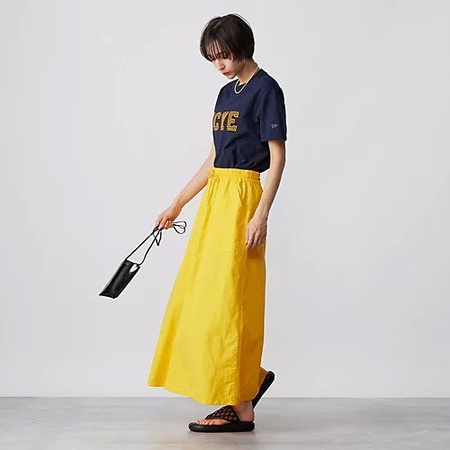 【ユニオンランチ/UNION LAUNCH】のGATHERD LONG SKIRT 人気、トレンドファッション・服の通販 founy(ファニー) 　ファッション　Fashion　レディースファッション　WOMEN　スカート　Skirt　ロングスカート　Long Skirt　ポケット　Pocket　メッシュ　Mesh　洗える　Washable　other-3|ID: prp329100004553515 ipo3291000000032352410