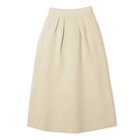 【マノフ/MANOF】のWAIST TUCK KNIT SKIRT 人気、トレンドファッション・服の通販 founy(ファニー) ファッション Fashion レディースファッション WOMEN スカート Skirt 洗える Washable thumbnail IVORY|ID: prp329100004553519 ipo3291000000032183945