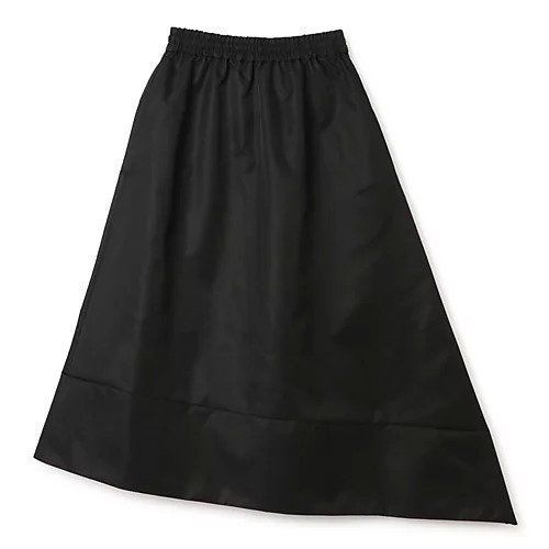 【チノ/CINOH】のECONYL ASYMMETRY SKIRT インテリア・キッズ・メンズ・レディースファッション・服の通販 founy(ファニー) 　ファッション　Fashion　レディースファッション　Ladies' Fashion Online　スカート　Skirt　コンパクト　Compact　ブラック|ID: prp329100004553522 ipo3291000000032632384