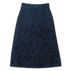 【ミュベール/MUVEIL】のフラワーパーツSK 人気、トレンドファッション・服の通販 founy(ファニー) ファッション Fashion レディースファッション WOMEN スカート Skirt 2024年 2024 2024春夏・S/S Ss,Spring/Summer,2024 キャンバス Canvas フラワー Flower ロング Long thumbnail navy|ID: prp329100004553523 ipo3291000000032183962