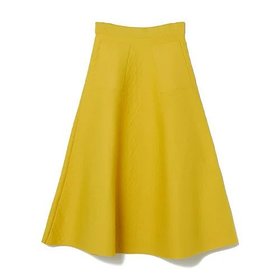 【ルームエイトブラック/Room no 8 BLACK】のニットフレアスカート 人気、トレンドファッション・服の通販 founy(ファニー) ファッション Fashion レディースファッション Ladies' Fashion Online スカート Skirt Aライン/フレアスカート Flared A-Line Skirts ドレープ Drape フロント Front ポケット Pocket 洗える Washable |ID:prp329100004553524