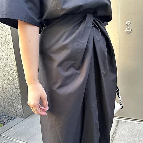 【イレーヴ/YLEVE】のツイストデザインスカート 人気、トレンドファッション・服の通販 founy(ファニー) 　ファッション　Fashion　レディースファッション　WOMEN　スカート　Skirt　なめらか　Smooth　洗える　Washable　other-3|ID: prp329100004553528 ipo3291000000032352669