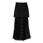 【クラネ/CLANE】の2WAY LACE LAYERED SKIRT 人気、トレンドファッション・服の通販 founy(ファニー) ファッション Fashion レディースファッション Fashion for Women スカート Skirts 2024年 2024 2024春夏・S/S Spring/Summer 2024 SS24 シンプル Simple, Minimal ポケット Pocket, Pocket Detail ミニスカート Mini Skirt, Short Skirt ロング Long, Long-Length エレガント 上品 Elegant thumbnail BLACK|ID: prp329100004553530 ipo3291000000033060472