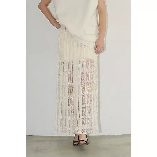 【クラネ/CLANE】の2WAY LACE LAYERED SKIRT 人気、トレンドファッション・服の通販 founy(ファニー) 　ファッション　Fashion　レディースファッション　Fashion for Women　スカート　Skirts　2024年　2024　2024春夏・S/S　Spring/Summer 2024 SS24　シンプル　Simple, Minimal　ポケット　Pocket, Pocket Detail　ミニスカート　Mini Skirt, Short Skirt　ロング　Long, Long-Length　エレガント 上品　Elegant　other-2|ID: prp329100004553530 ipo3291000000033060474