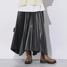 【サクラ/SACRA】のSYNTHETIC LEATHER PLEATS ブラック|ID: prp329100004553535 ipo3291000000032632441