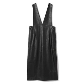 【サクラ/SACRA】 【HPS別注】SYNTHETIC LEATHER ジャンパースカート人気、トレンドファッション・服の通販 founy(ファニー) ファッション Fashion レディースファッション WOMEN スカート Skirt インナー Inner ラップ Wrap 別注 Special Order |ID:prp329100004553541
