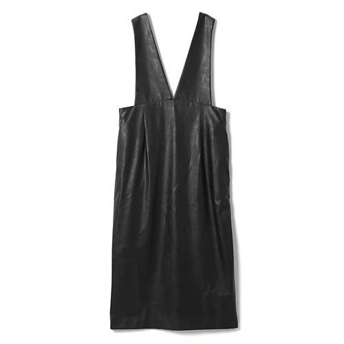 【サクラ/SACRA】の【HPS別注】SYNTHETIC LEATHER ジャンパースカート インテリア・キッズ・メンズ・レディースファッション・服の通販 founy(ファニー) https://founy.com/ ファッション Fashion レディースファッション Fashion for Women スカート Skirts インナー Innerwear ラップ Wrap, Wrap Design 別注 Limited Edition, Custom Order |ID: prp329100004553541 ipo3291000000034955854