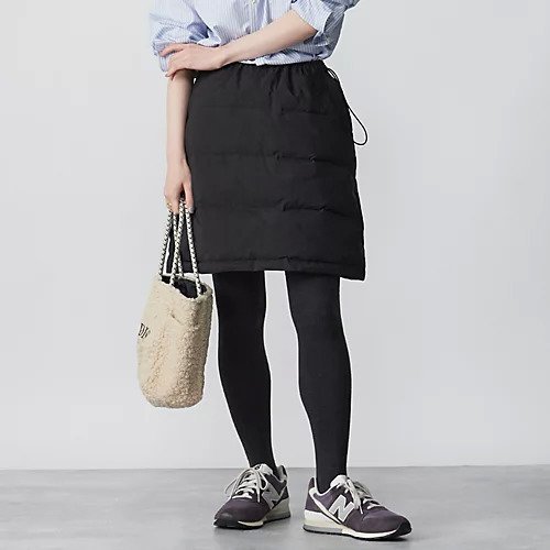 【ノマディス/NOMADIS】のPaddedSkirt インテリア・キッズ・メンズ・レディースファッション・服の通販 founy(ファニー) 　ファッション　Fashion　レディースファッション　Fashion for Women　スカート　Skirts　おすすめ　Recommended / Our Picks　コレクション　Collection, Seasonal Line　シンプル　Simple, Minimal　タイツ　Tights, Legwear　デニム　Denim, Jeans Material　フレア　Flare, Flared　ボトム　Bottoms, Lower Wear　レギンス　Leggings, Stretch Pants　ロング　Long, Long-Length　BLACK|ID: prp329100004553546 ipo3291000000034617987