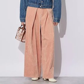 【ウーア/Uhr】 Wide Corduroy Pants人気、トレンドファッション・服の通販 founy(ファニー) ファッション Fashion レディースファッション Ladies' Fashion Online パンツ Pants コーデュロイ Corduroy シューズ Shoes バランス Balance ワイド Wide |ID:prp329100004553565