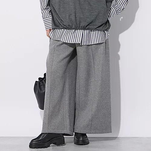 【コグ ザビッグスモーク/COGTHEBIGSMOKE】のGENEVA WIDELEG TROUSERS インテリア・キッズ・メンズ・レディースファッション・服の通販 founy(ファニー) https://founy.com/ ファッション Fashion レディースファッション Ladies' Fashion Online ジャージ Jersey パッチ Patch フラット Flat ポケット Pocket メルトン Melton ワイド Wide 軽量 Lightweight |ID: prp329100004553566 ipo3291000000032632632