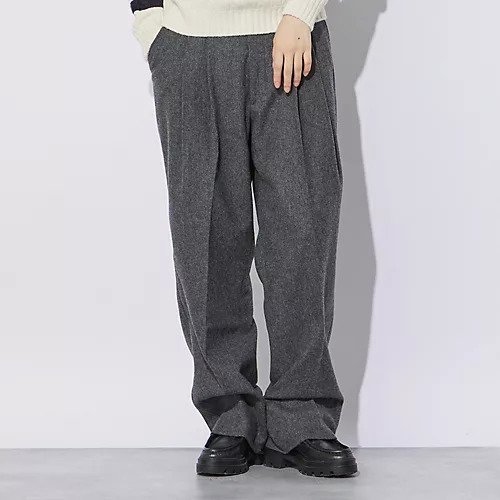 【シンゾーン/Shinzone】のWOOL FLANNEL TOM BOY PANTS インテリア・キッズ・メンズ・レディースファッション・服の通販 founy(ファニー) 　ファッション　Fashion　レディースファッション　WOMEN　パンツ　Pants　スニーカー　Sneakers　冬　Winter　GRAY|ID: prp329100004553569 ipo3291000000032184157